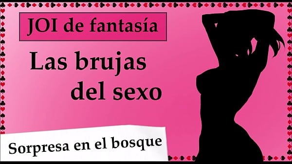 JOI fantasía medieval. Pillados en el bosque.